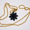 filipino sun black jadeite pendant