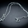 18k white gold chain
