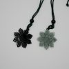filipino sun black jadeite pendant
